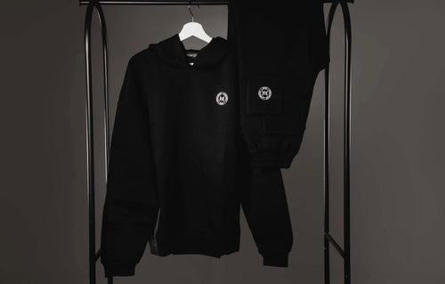 Black Tracksuit Set