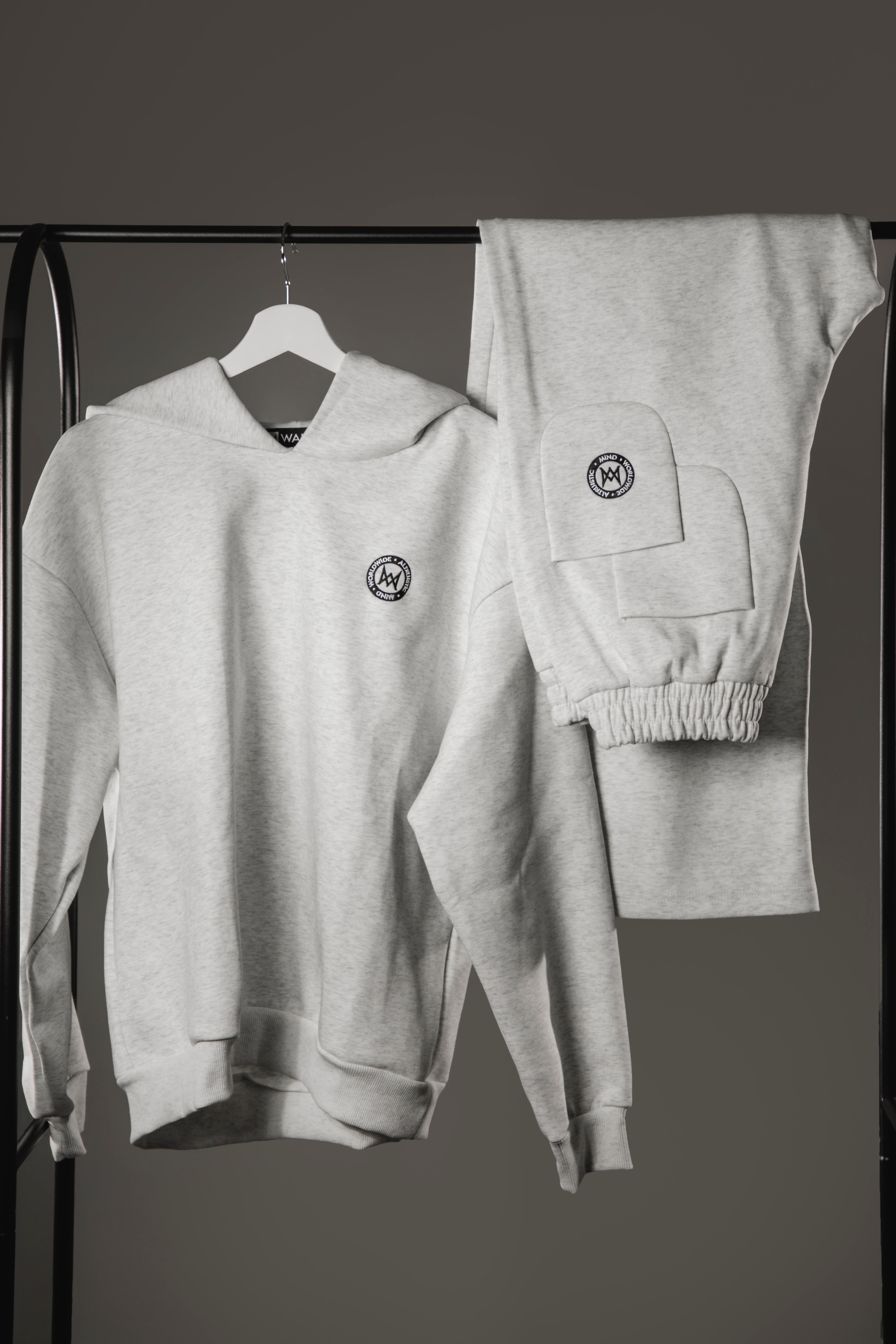 Grey Tracksuit Set